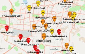 هوای تهران برای گروه های حساس ناسالم است