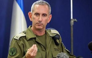 خودداری سخنگوی ارتش اسرائیل از اظهارنظر درباره انفجارهای کرمان
