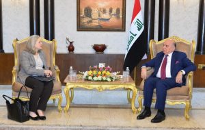 بغداد: سفیر آمریکا، پیام مهمی از واشنگتن را تحویل وزیر خارجه عراق داد