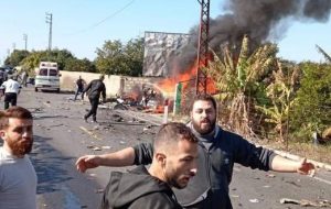 ترور پهپادی دو عضو حماس در لبنان