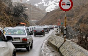 جاده کرج – چالوس و آزاد راه تهران-شمال به سمت مازندران بسته شد