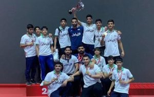 قهرمانی تیم کشتی فرنگی نوجوانان ایران در ترکیه