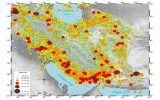 ۶۶۱۰ زلزله در ایران طی ۱۱ ماه