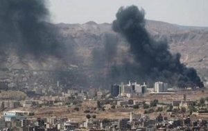 حمله مشترک آمریکا و انگلیس به پایتخت یمن
