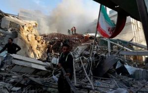ایران و حزب الله ایران متعهد شدند به حمله‌ به ساختمان کنسولی ایران در دمشق پاسخ دهند