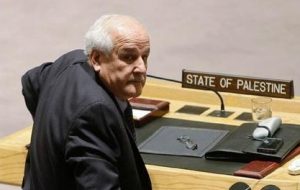 آمریکا تلویحا عضویت فلسطین در سازمان ملل را رد کرد