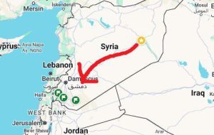 ایران و نیروهای مقاومت در حال انتقال تسلیحات خود از دیرالزور به اطراف مرز با اراضی تحت اشغال رژیم اسراییل