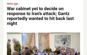 اسرائیل هنوز درباره پاسخ به ایران تصمیم نگرفته / گانتز خواستار حمله است