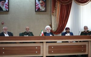 جلسه گروه‌های مقاومت با سلامی و قاآنی در تهران