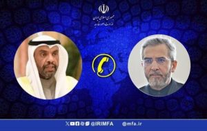 رایزنی علی باقری با وزیر خارجه کویت