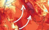 ورود یک موج گرمای بسیار قدرتمند به ایران از پنجشنبه