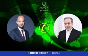 گفت و گوی تلفنی وزرای امور خارجه جمهوری اسلامی ایران و فرانسه