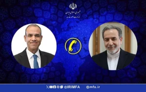 گفتگوی تلفنی وزرای خارجه جمهوری اسلامی ایران و مصر