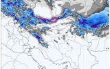 بارش برف در بسیاری از نقاط طی فعالیت موج بارشی جدید