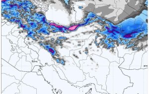 بارش برف در بسیاری از نقاط طی فعالیت موج بارشی جدید