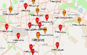 هوای اکثر مناطق تهران در وضعیت قرمز