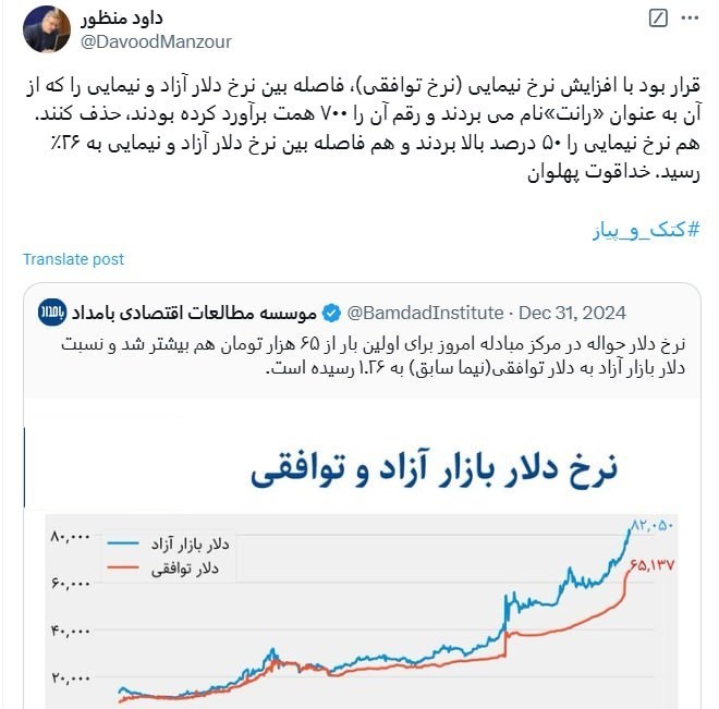 تک نرخ سازی ارز