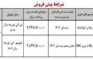 فروش بدون قرعه کشی ۲ خودرو سایپا از فردا – ۲۹ دی ۱۴۰۳